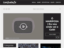 Tablet Screenshot of camisadoze.net